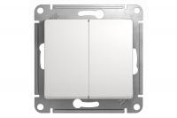 Выключатель 2-кл. Schneider Electric AtlasDesign белый