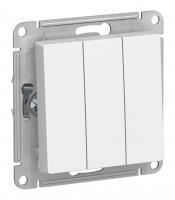 Выключатель 3-кл. Schneider Electric AtlasDesign белый